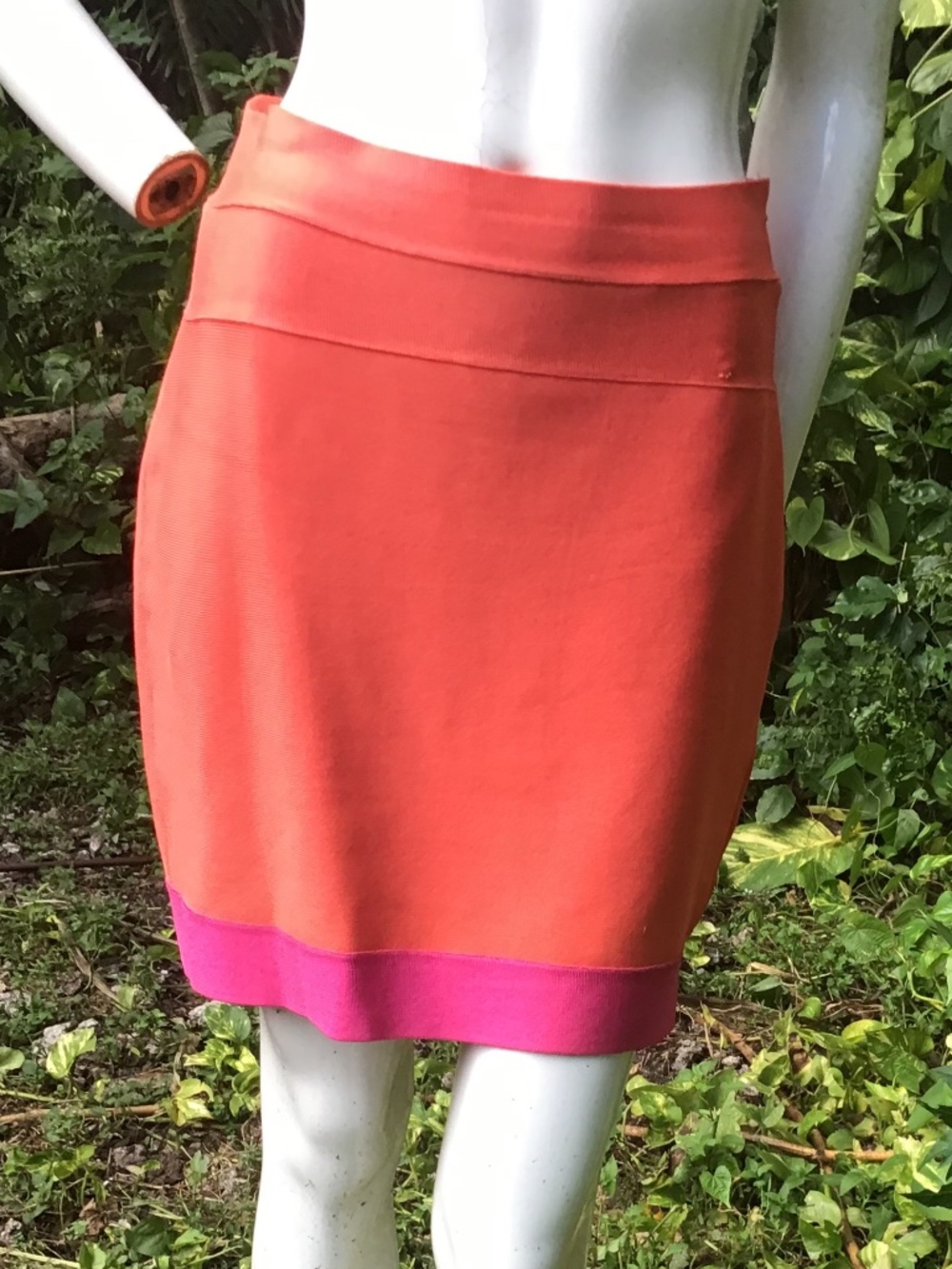 Vintage Herve Leger elastic iconic Skirt